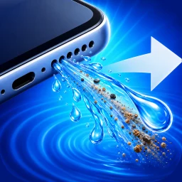 Symbol von Speaker Cleaner·Water Eject